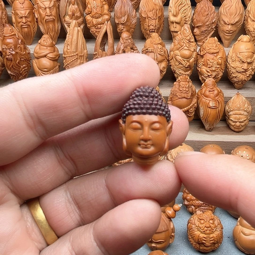 橄榄核吊坠17.5如来佛