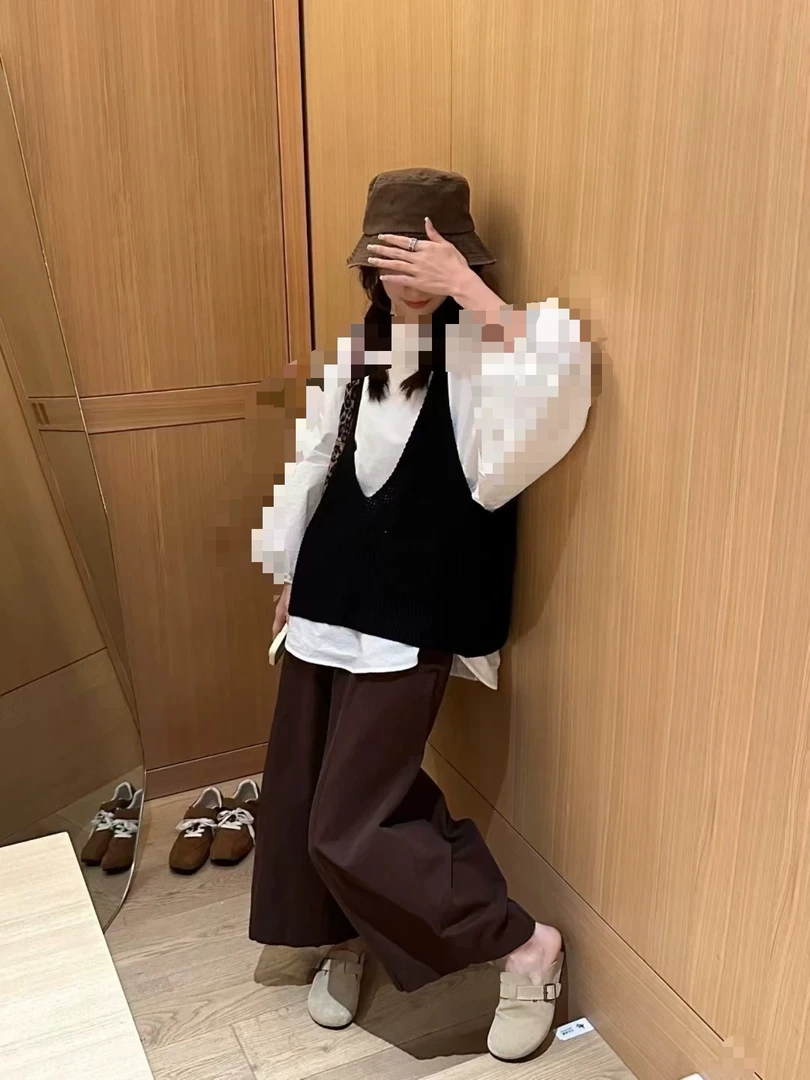 1155必留的遮肉马甲衬衣套装B1-3