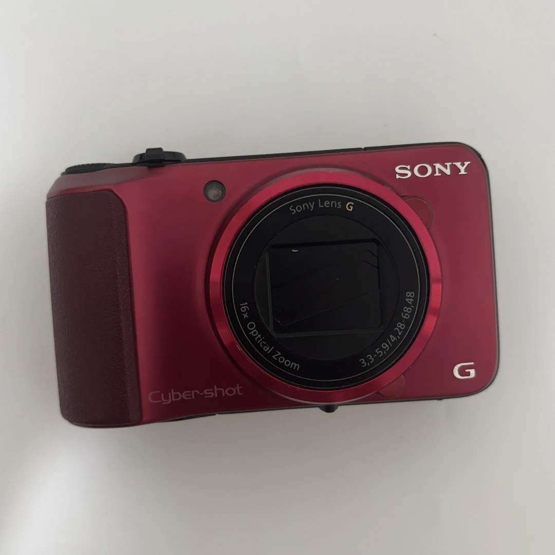 95新 Sony/索尼 hx10红色1820w像素64倍长焦相机