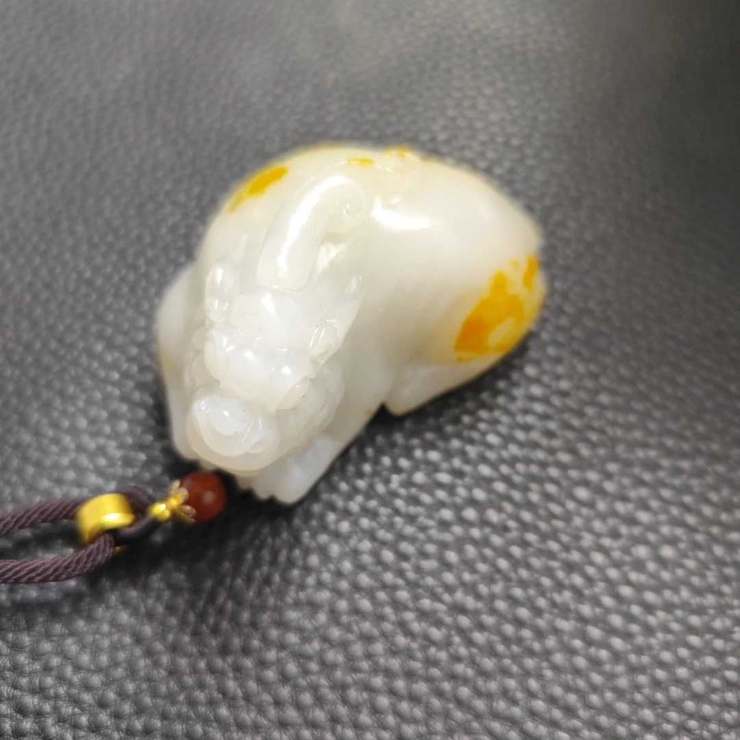 和田玉玉石挂件 L1120拍一发一