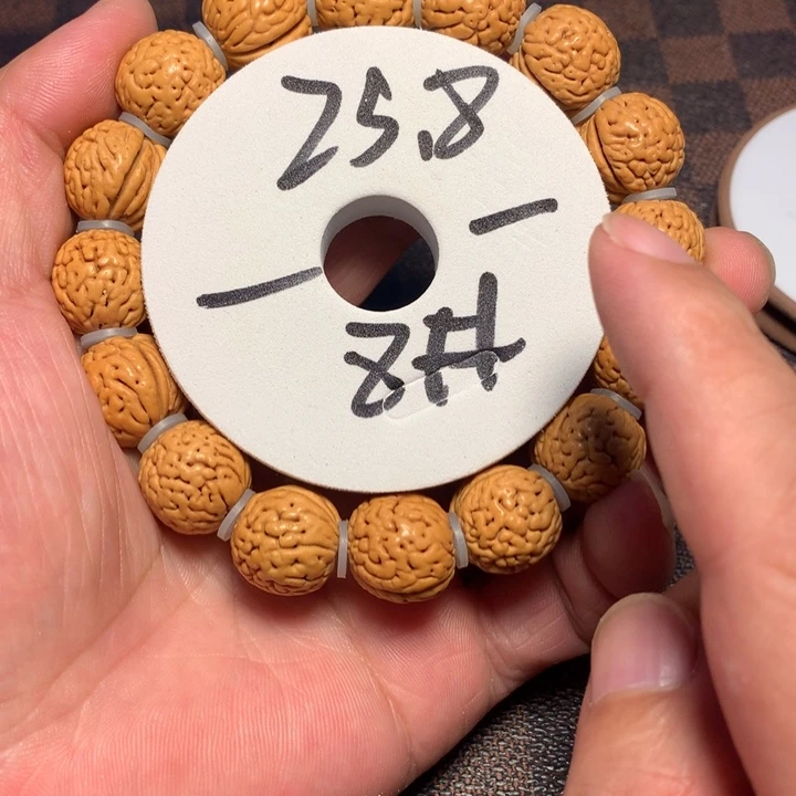手串桃核8号健健康康