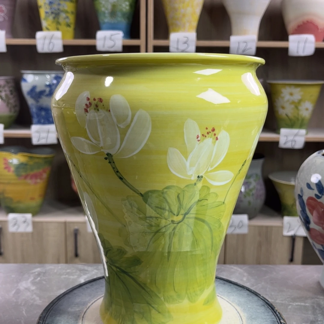 景德镇陶瓷花盆花盆