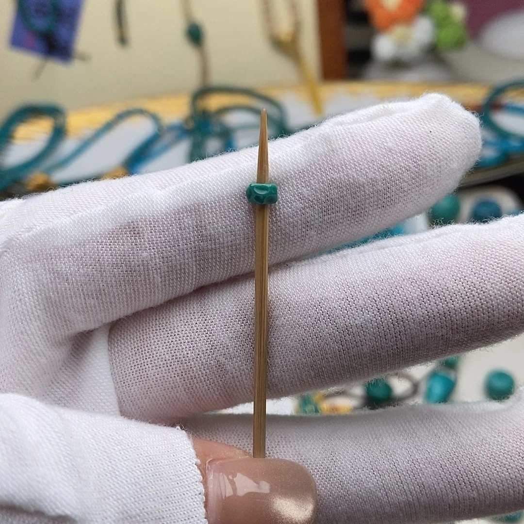 绿松石未镶嵌松石配饰h