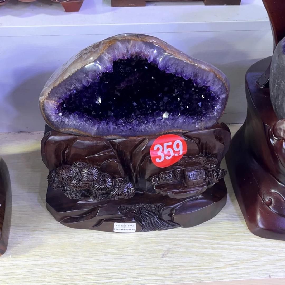 紫晶大型摆件（非配饰）未镶嵌