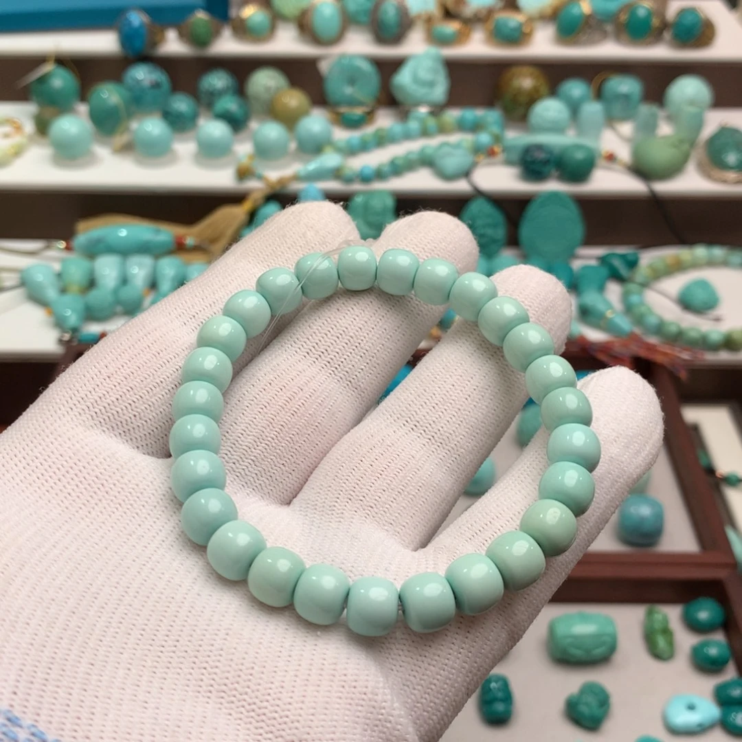 绿松石未镶嵌散珠