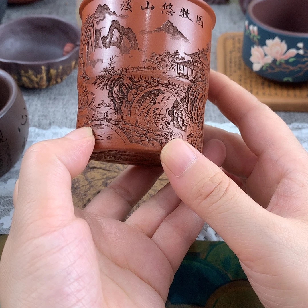 茶杯紫砂高端主人杯