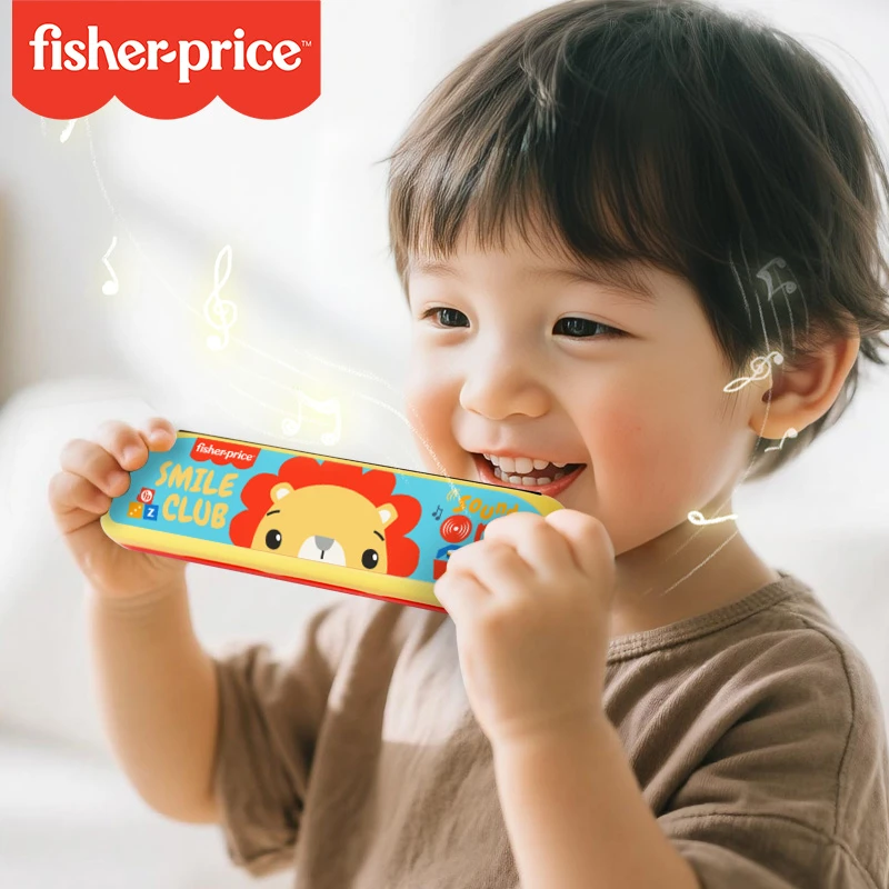 FISHER-PRICE/费雪口琴16孔宝宝小喇叭幼儿初学吹奏早教乐器启蒙
