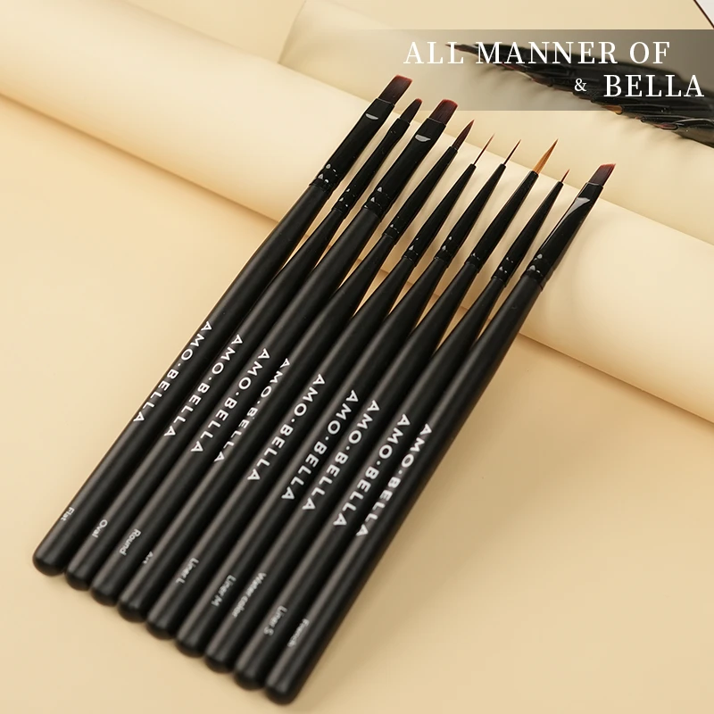 ALL MANNER OF/绘亼一伽【BELLA联名笔】美甲笔细头水彩笔初学者