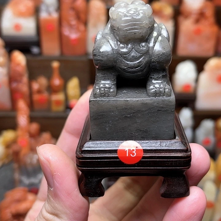 寿山石阿*霞寿山石印章