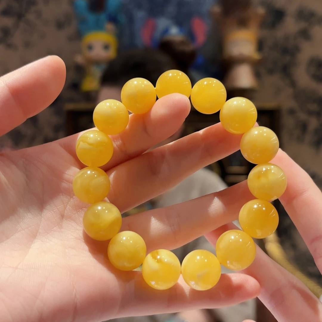 手链蜜蜡未镶嵌手串