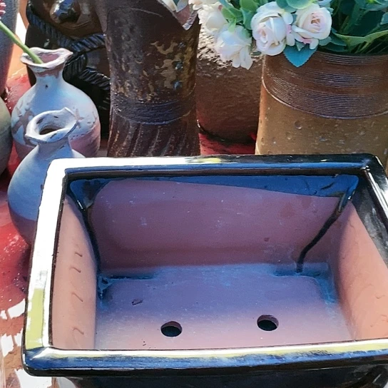 【闪购商品】紫砂花盆瑕疵27.21.11花盆花盆