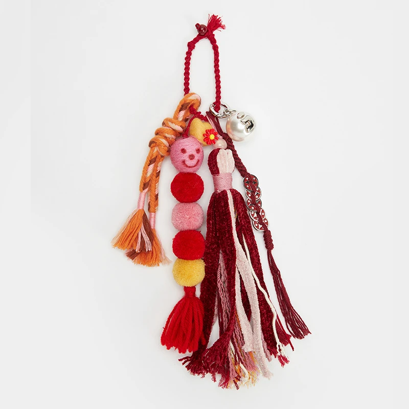 【茉舍】Tagi .金多多毛毡流苏新年挂件24FS343-149