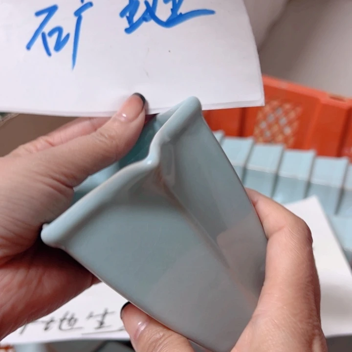 杯汝瓷原产地生产瑕品