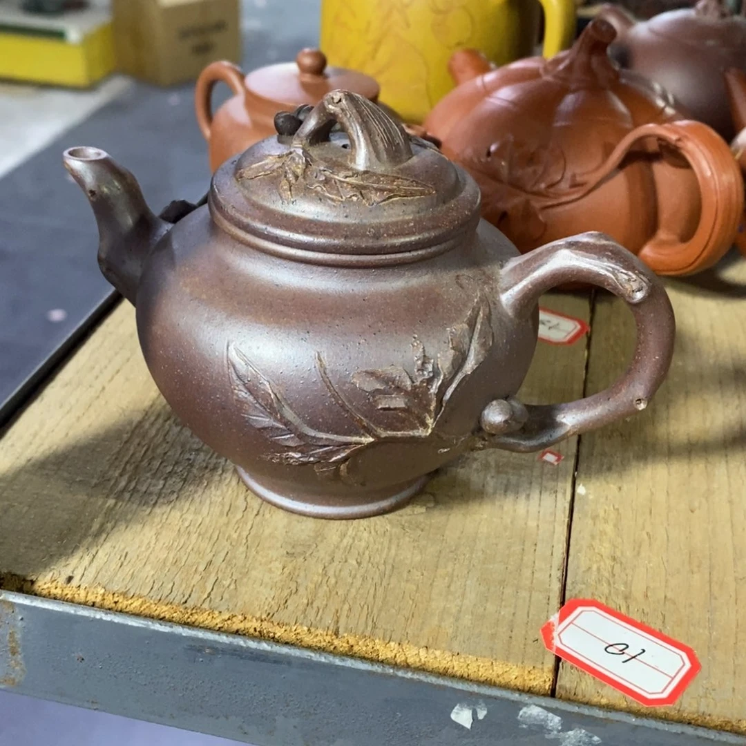 紫砂茶壶原矿手工143