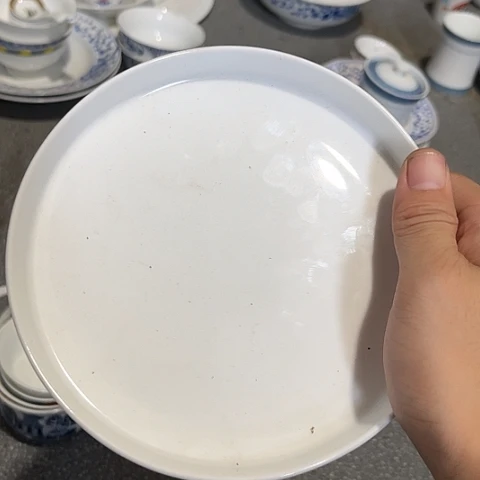 陶瓷6寸碟一个陶瓷