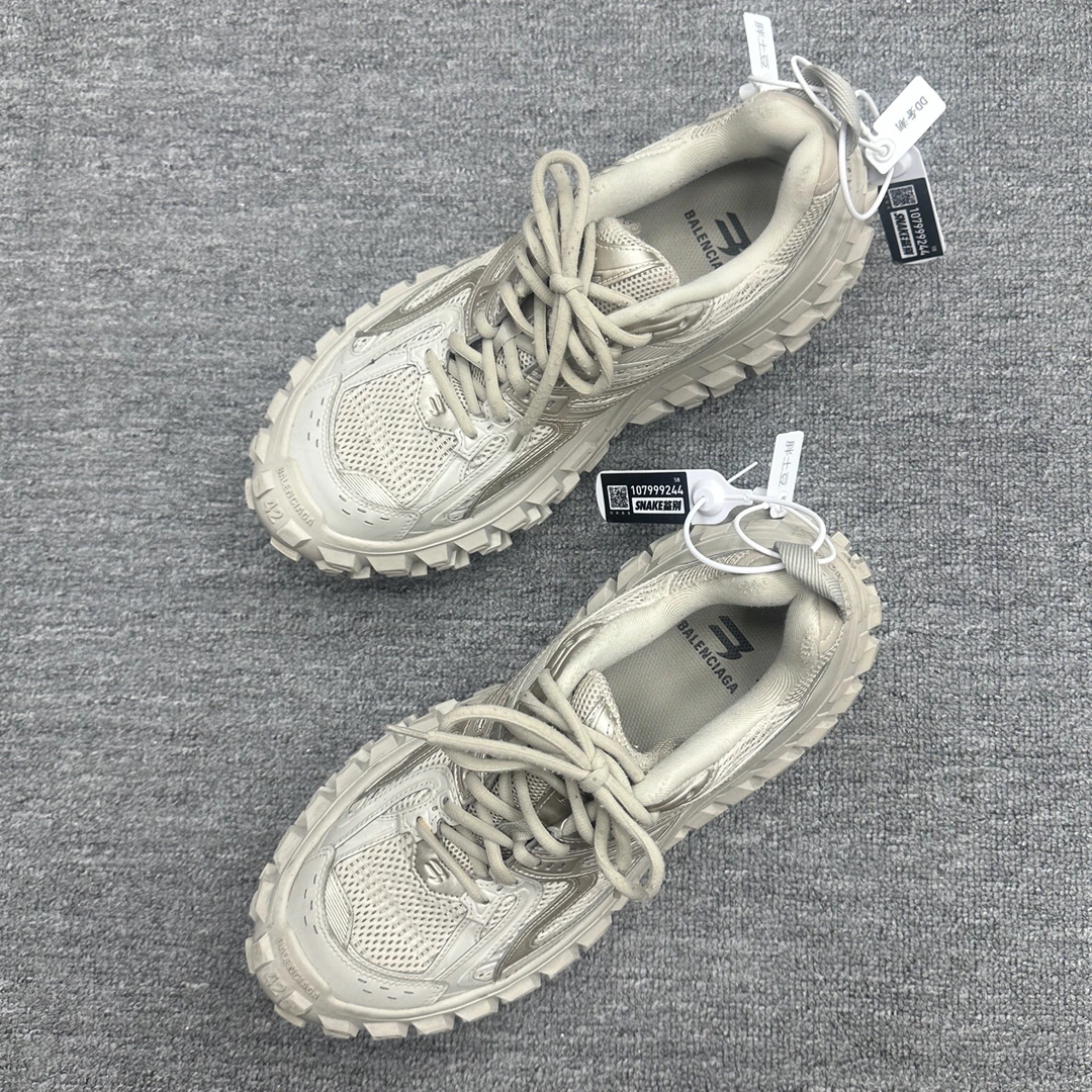 99新 Balenciaga/巴黎世家 42 巴黎世家轮胎鞋 米色