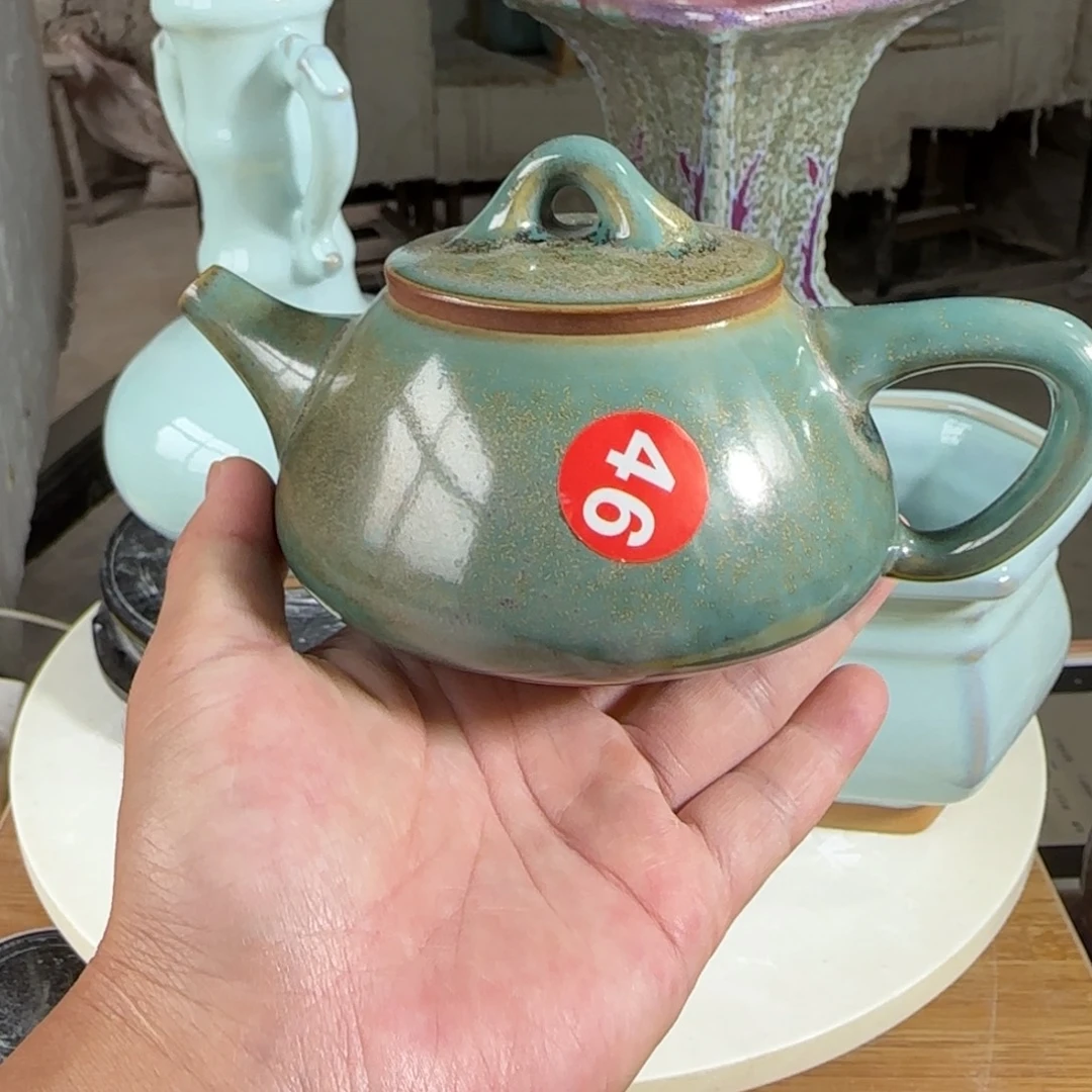 摆件郑家钧窑摆件微