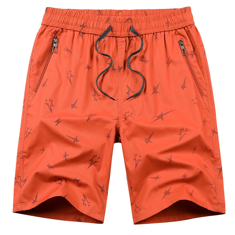 纯棉短裤男夏季薄款宽松大码高档五分裤外穿休闲运动大裤衩直筒裤