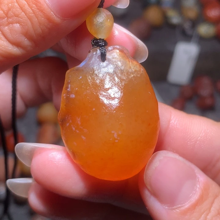 未镶嵌玛瑙/玉髓珠宝半成品