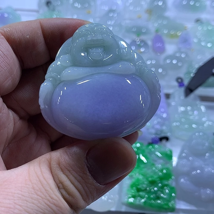 翡翠未镶嵌颈饰天然翡翠A货吊坠