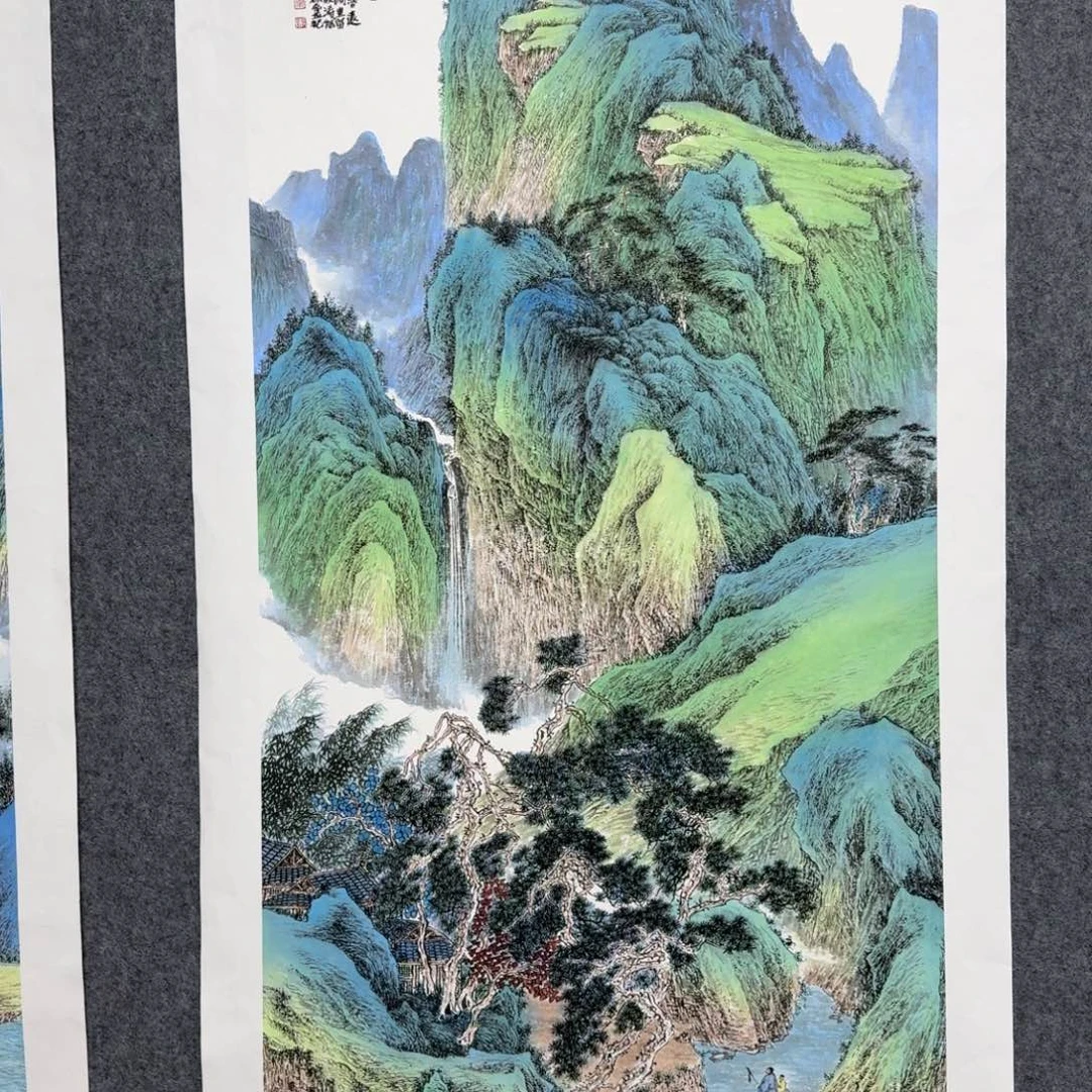 国画齐**景卫长林老师作品