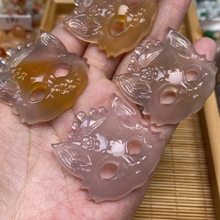 未镶嵌颈饰玛瑙/玉髓1个大号公主猫