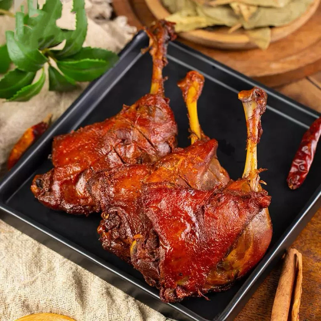 【发3个】大鸭腿香辣五香真空零食熟食办公室休闲开袋即食my