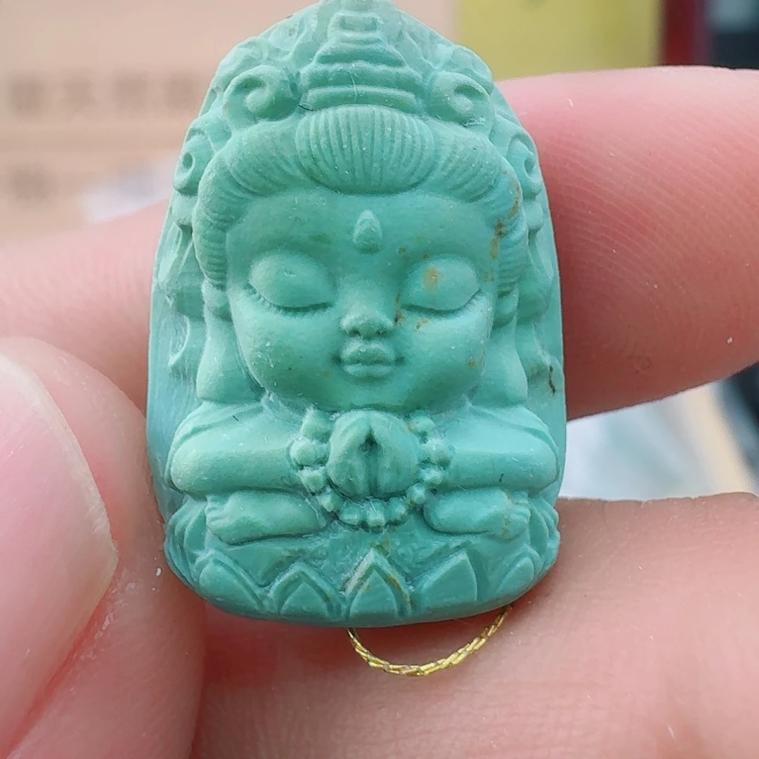 绿松石未镶嵌配饰
