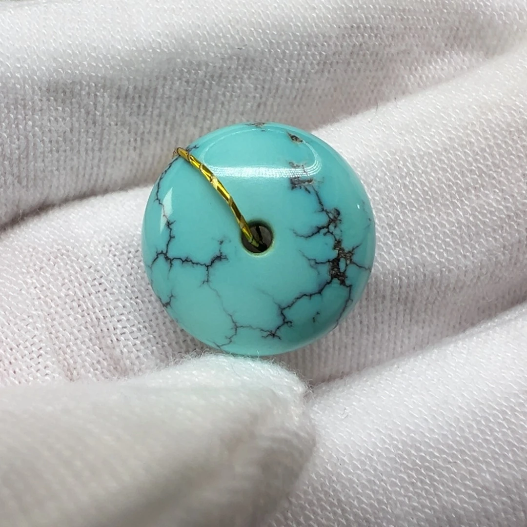 绿松石未镶嵌配饰13.6