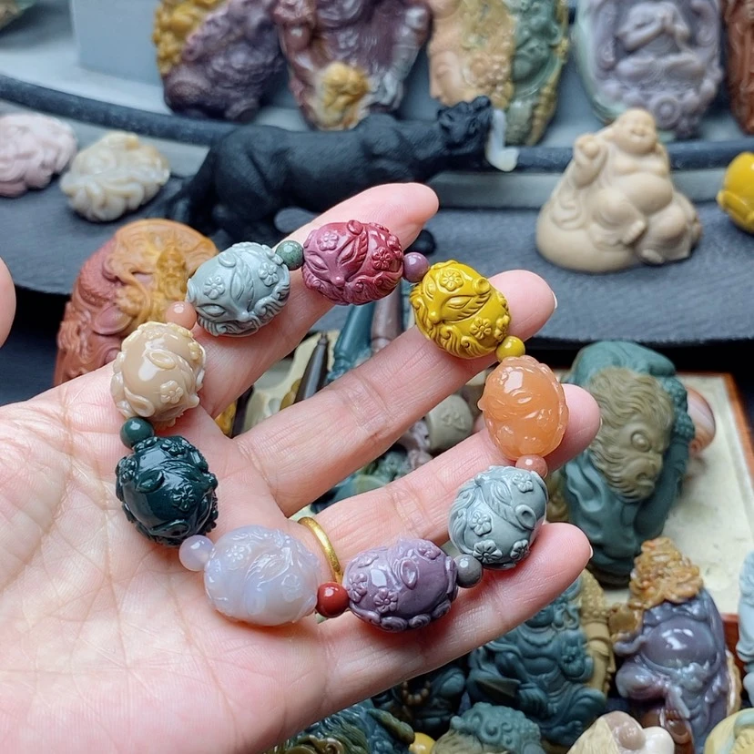 【闪购商品】定制石英质玉吊坠未镶嵌