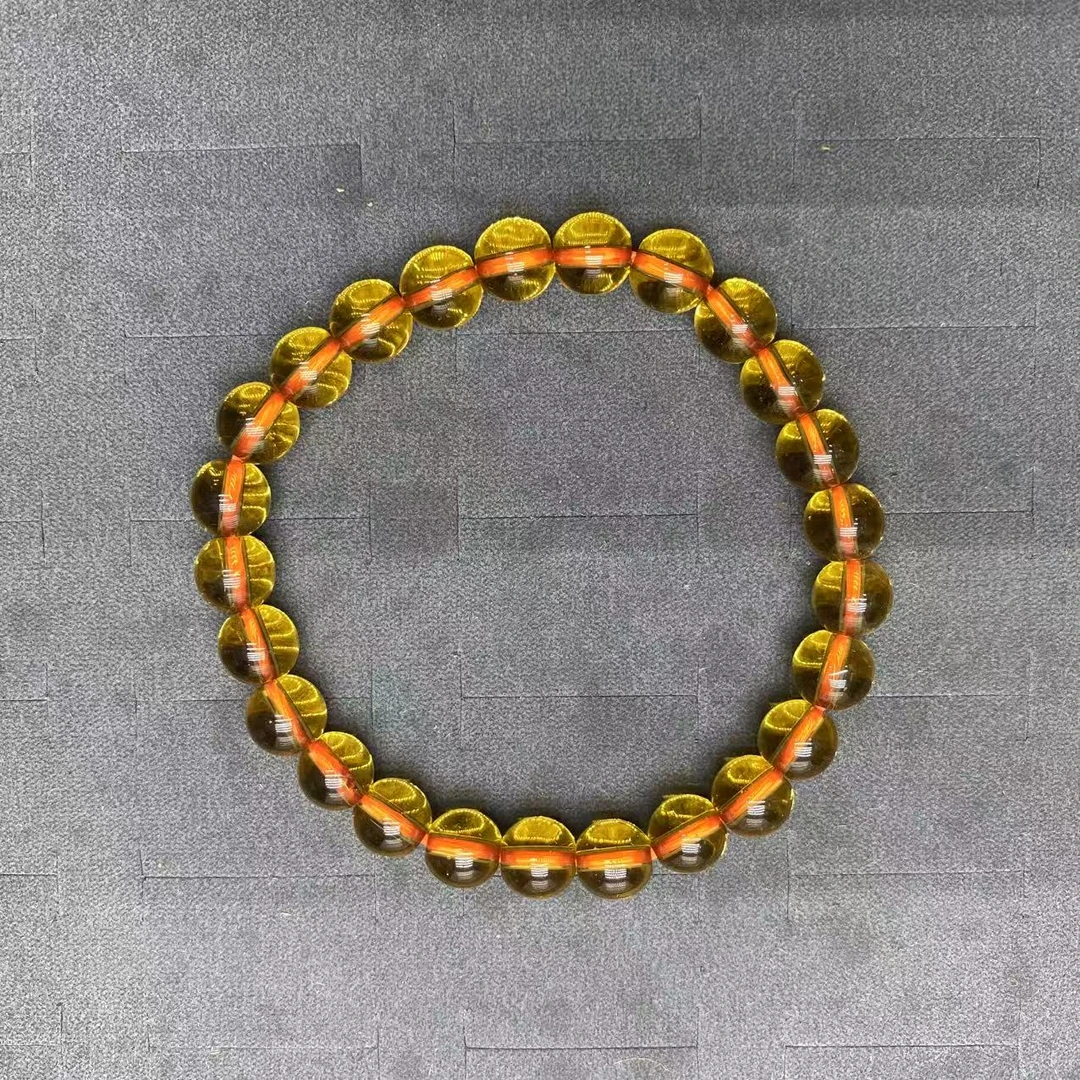 101号黄水晶单圈手链多样性发其一