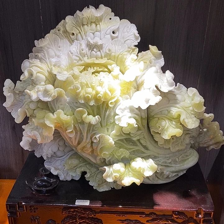 蛇纹石玉（覆膜）珠宝奇石合金酒**己