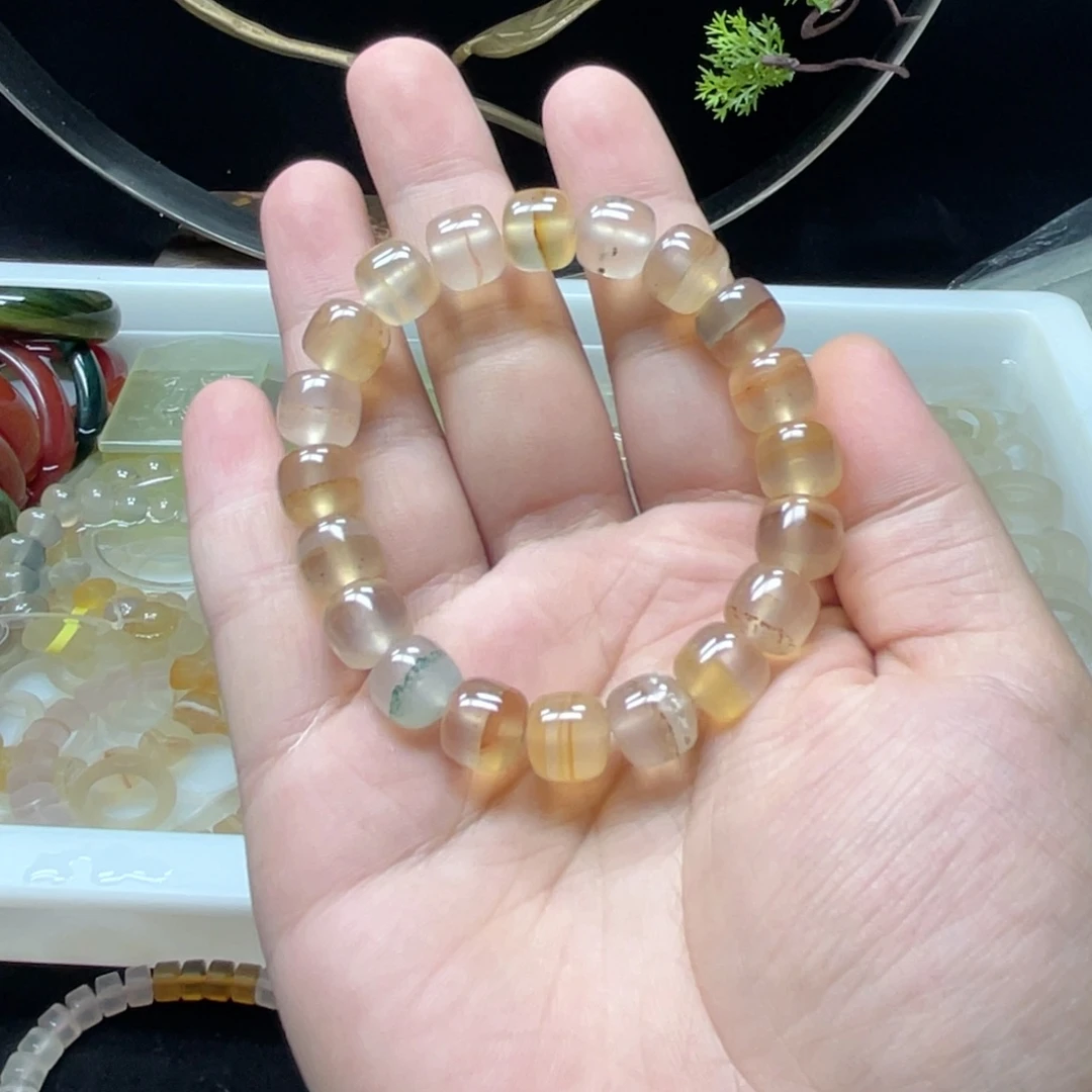 合金手链玛瑙/玉髓