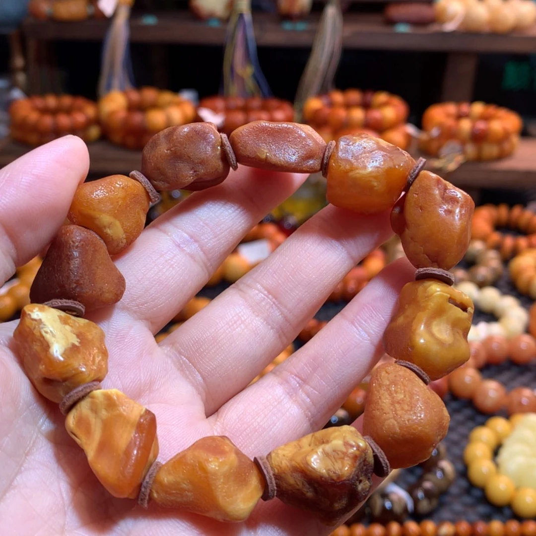 【闪购商品】手串蜜蜡未镶嵌蜜蜡手串
