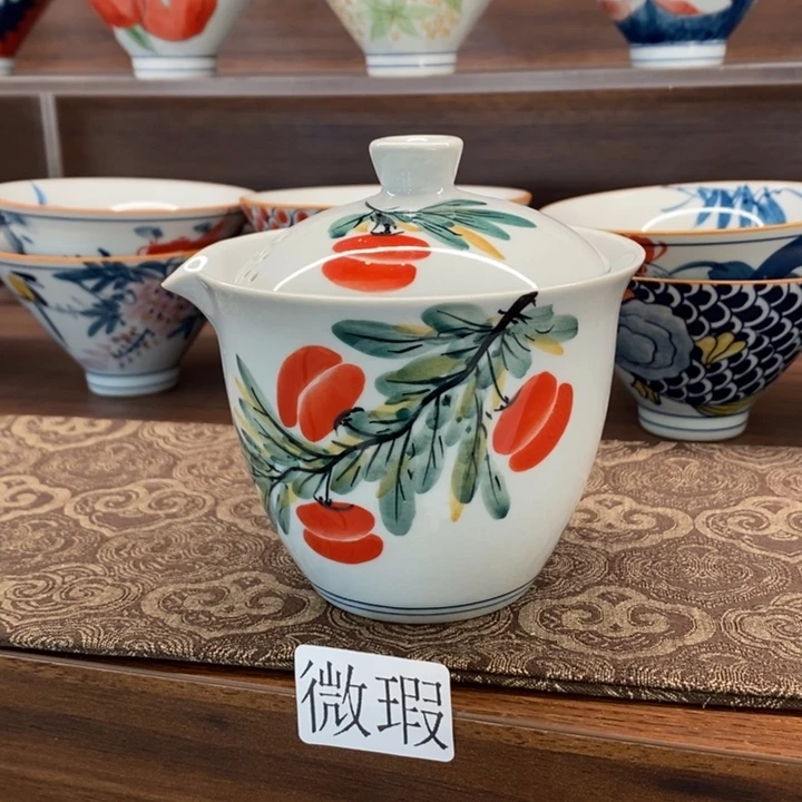 釉下老陶泥手工绘制