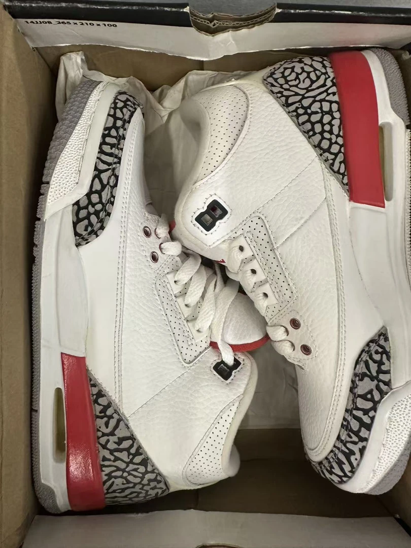 批量 nike 白红飓风配色