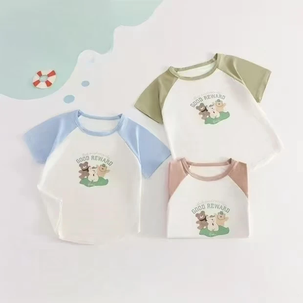 YYZ开心小熊莫代尔半袖5311