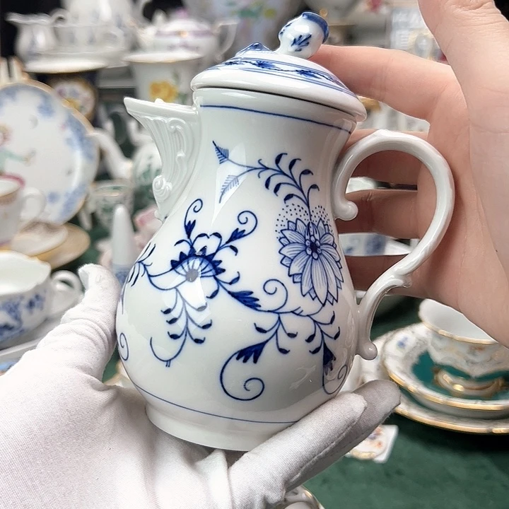 梅森一等蓝洋葱摩卡壶