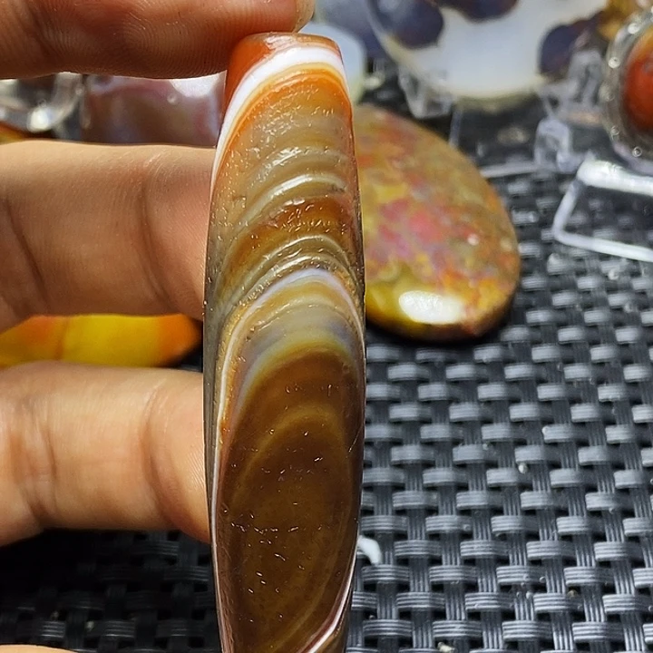 平***~玛瑙/玉髓未镶嵌颈饰