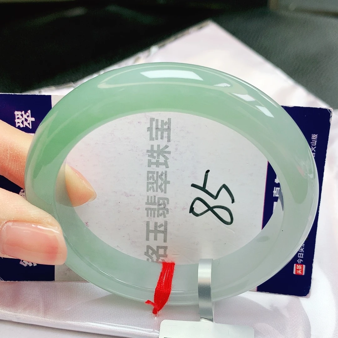 翡翠未镶嵌手镯缅甸天然a货翡翠手镯