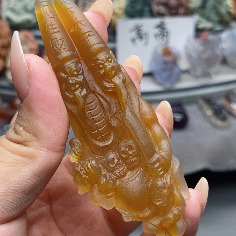 【闪购商品】未镶嵌七爷八爷定制玛瑙