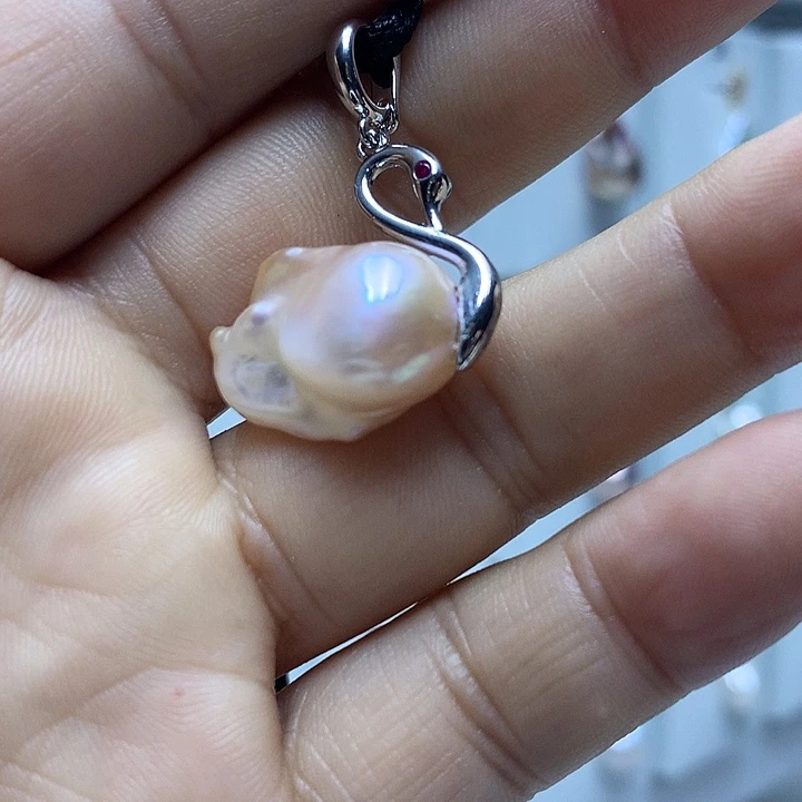 巴洛克未镶嵌淡水珍珠