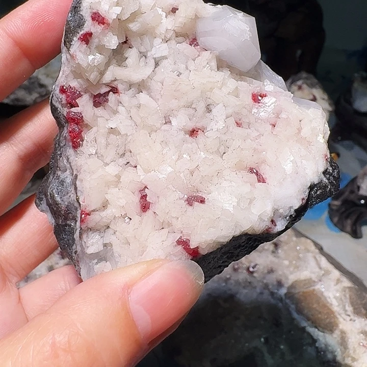 美***你天然辰砂天然朱砂原矿石