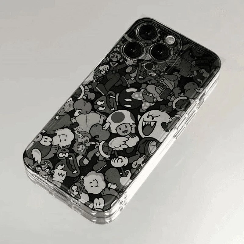 马里奥乐园适用苹果16Plus手机壳iPhone15PROMAX新款14/13/12/11