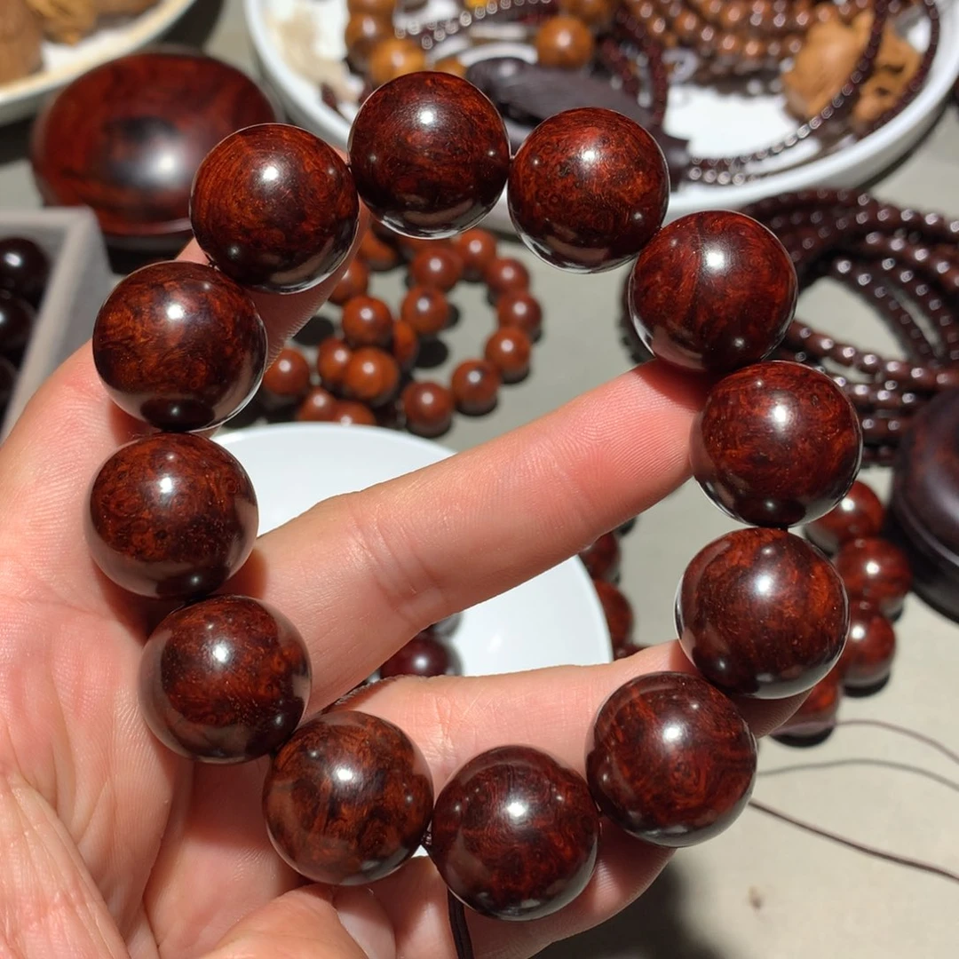 手串/手链小叶紫檀2.0满瘤疤