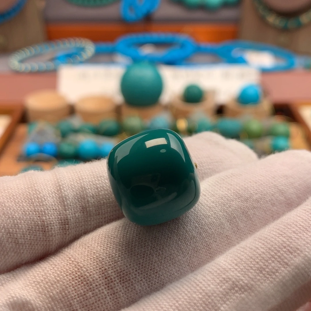 绿松石未镶嵌绿松石17.5mm