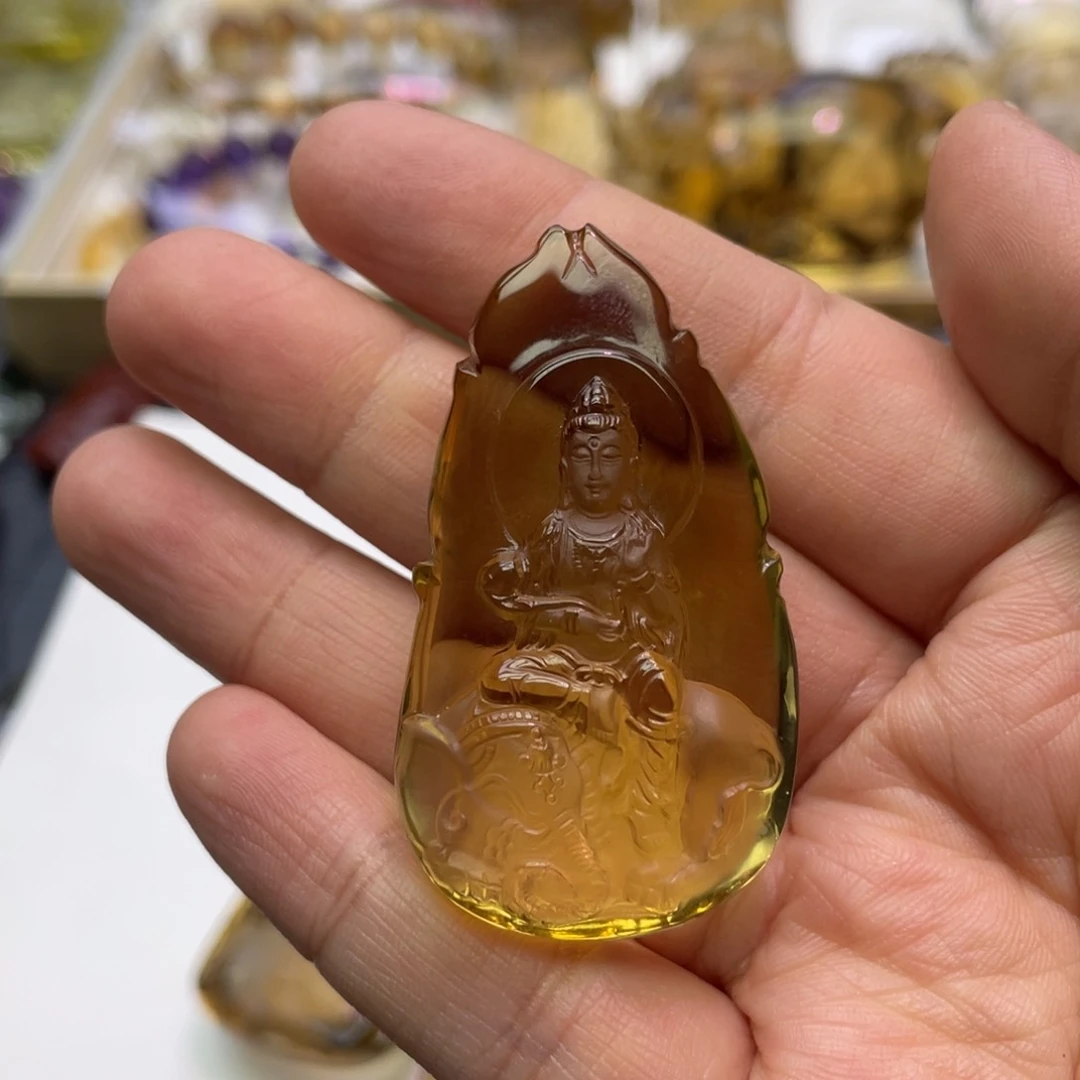 水晶颈饰未镶嵌清*定制