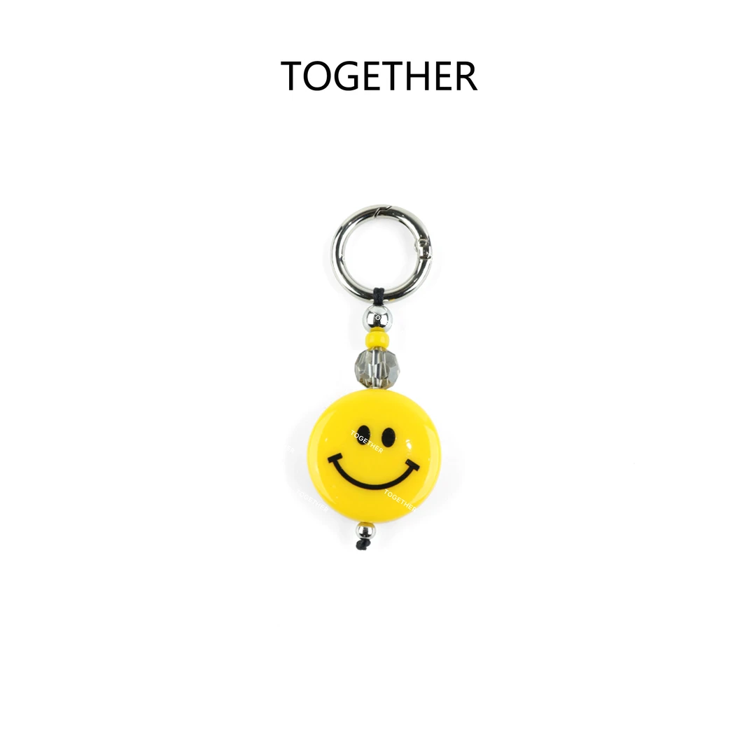 【TOGETHER】· 笑脸 · 快乐笑脸包包车钥匙百搭挂件#ZX24A3206