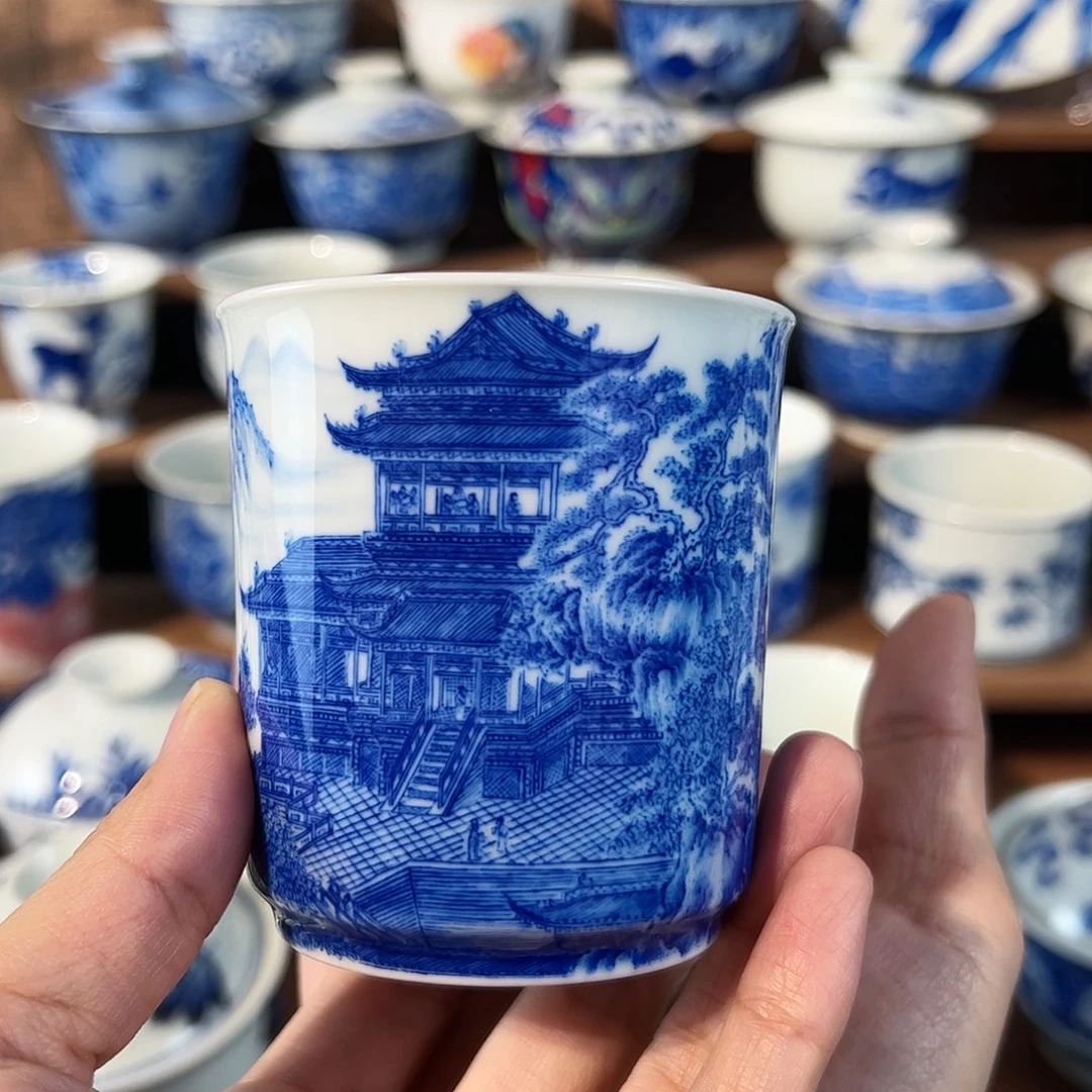 泥藝瓷梦四大名楼之滕王阁