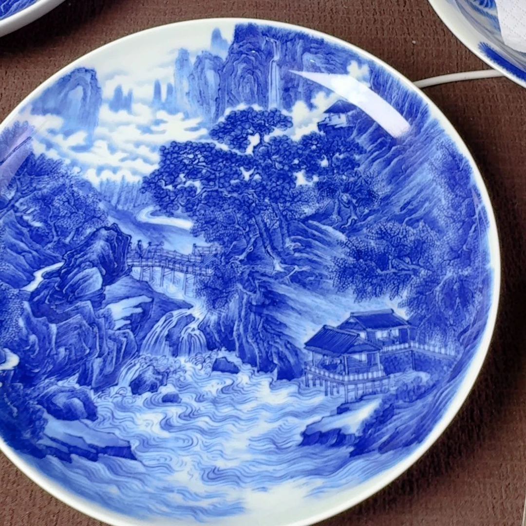 王***.景德镇陶瓷壶承茶盘